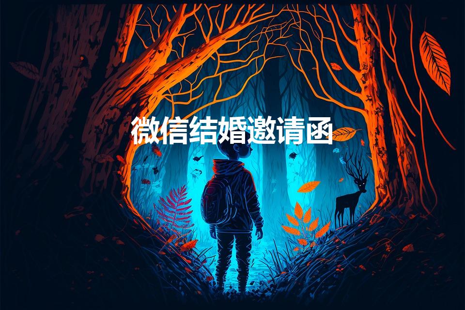 微信结婚邀请函怎么写（微信朋友圈婚礼邀请函写法）