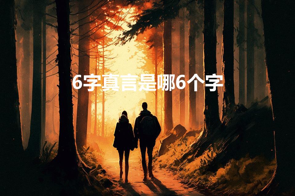 6字真言是哪6个字（六字真言是哪六个字）