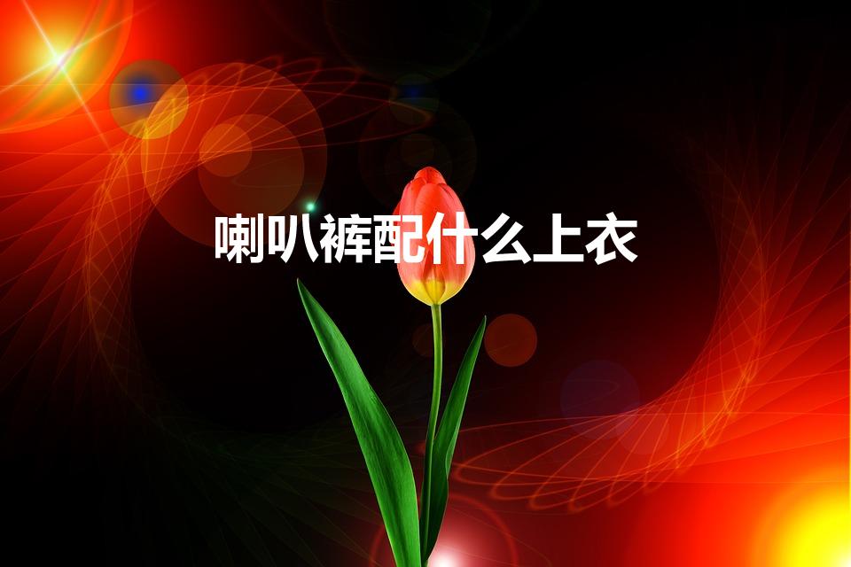 喇叭裤配什么上衣（冬季喇叭裤怎么搭配上衣）