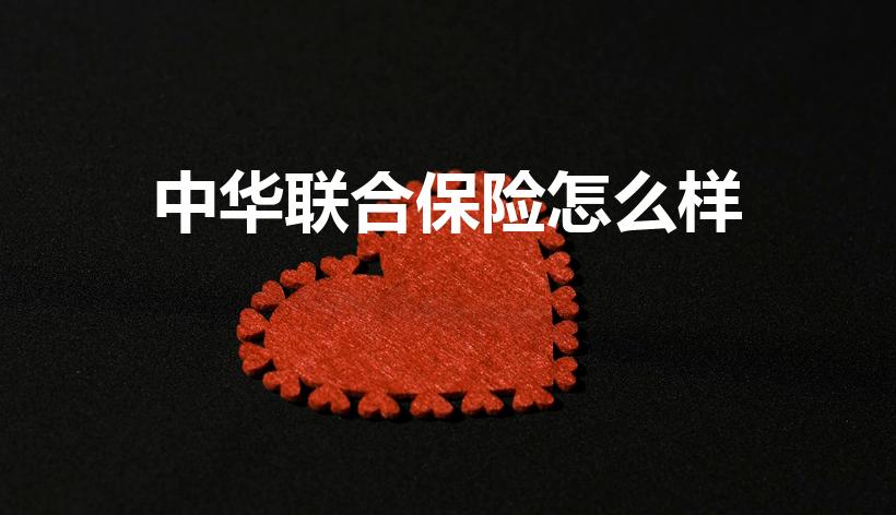 中华联合保险怎么样（保险公司哪家好中华联合保险怎么样呢）