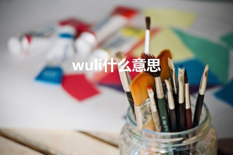 wuli什么意思（wuli是什么意思啊）
