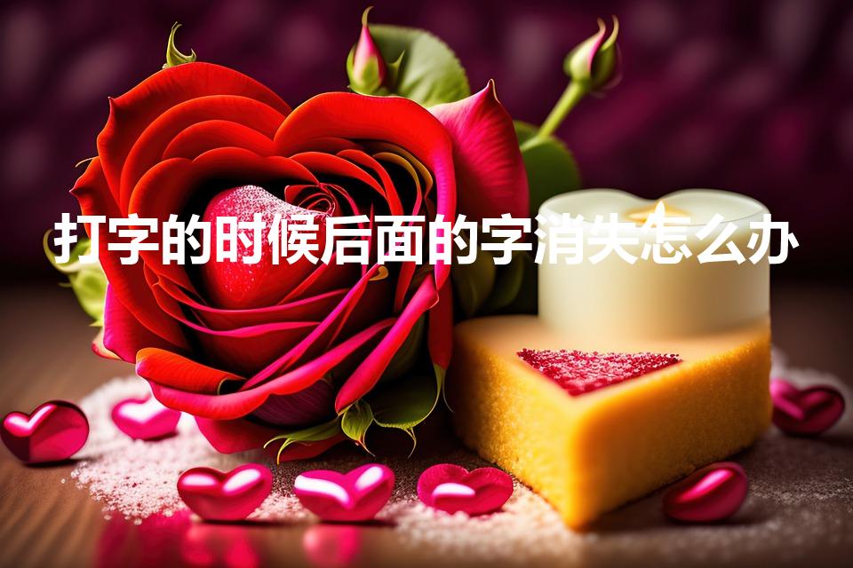 打字的时候后面的字消失怎么办（用Word打字修改时后面的字就没了怎么回事）