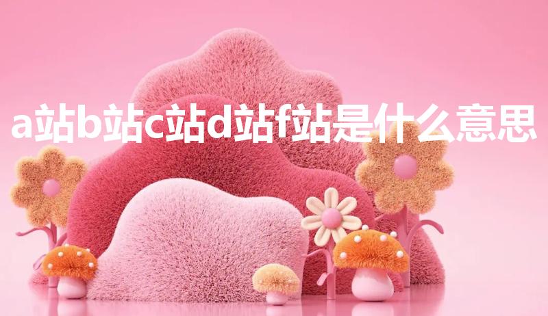 a站b站c站d站f站是什么意思