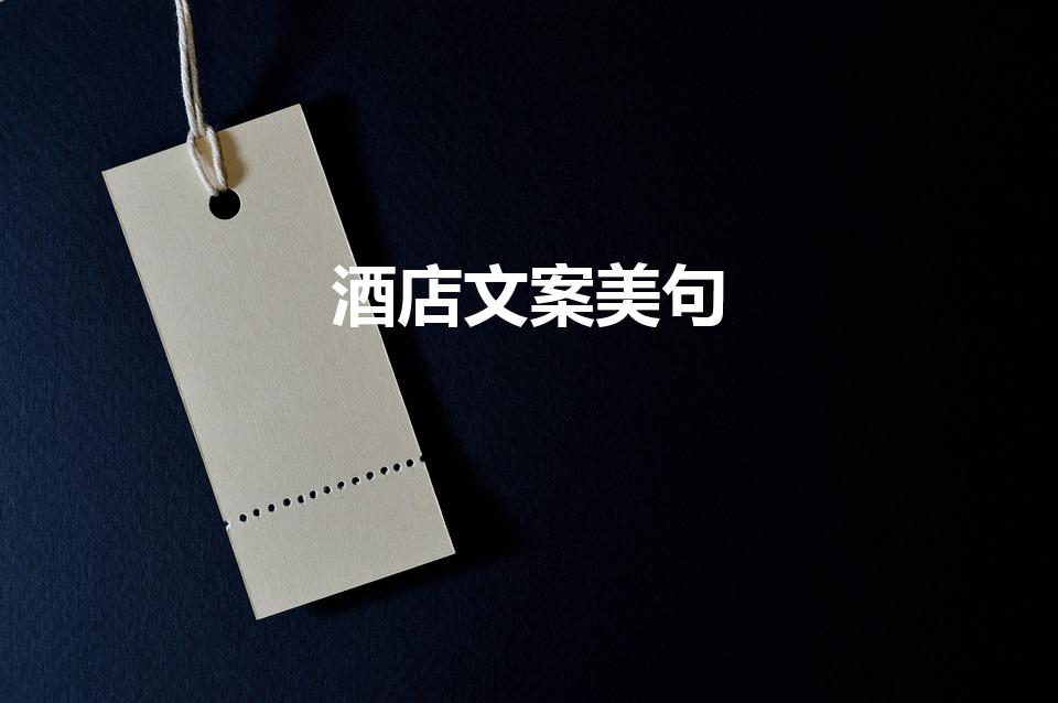 酒店文案美句（酒店文案有哪些）