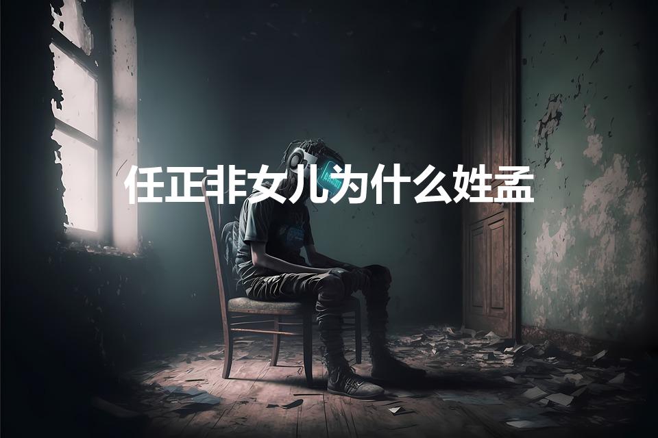 任正非女儿为什么姓孟