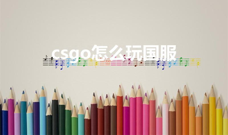 csgo怎么玩国服（csgo怎么进国服）
