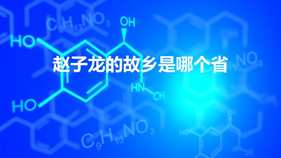 赵子龙的故乡是哪个省
