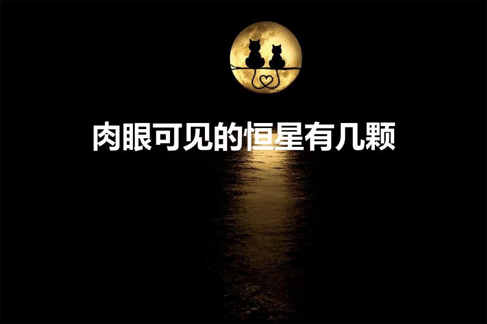 肉眼可见的恒星有几颗（夜晚肉眼看到的星星都是恒星吗）