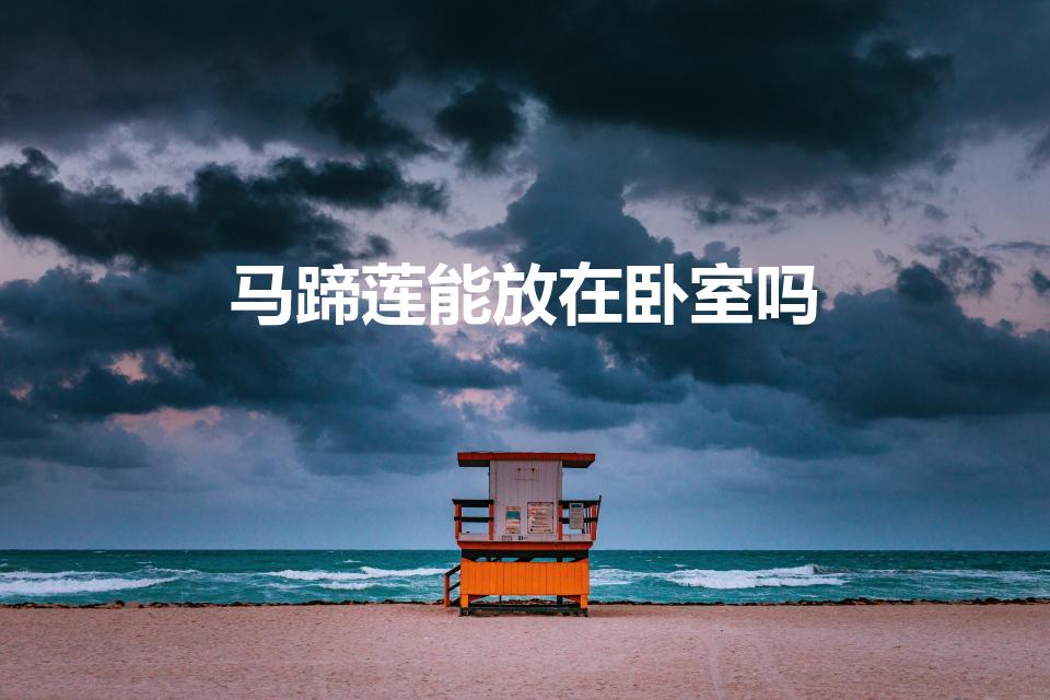 马蹄莲能放在卧室吗（马蹄莲养在室内对人体有害吗）