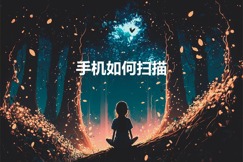 手机如何扫描（手机扫描图片怎么扫描）