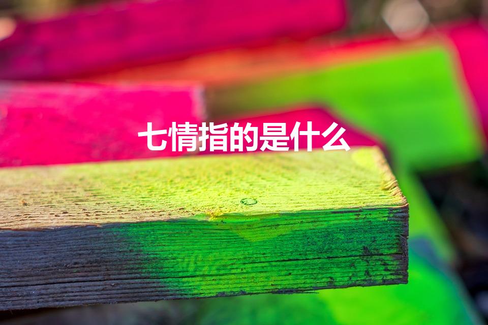 七情指的是什么（喜怒哀惧爱恶欲详解）