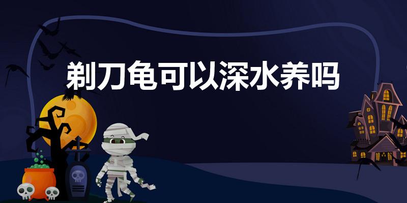 剃刀龟可以深水养吗（剃刀龟是深水龟吗,能深水过冬吗）