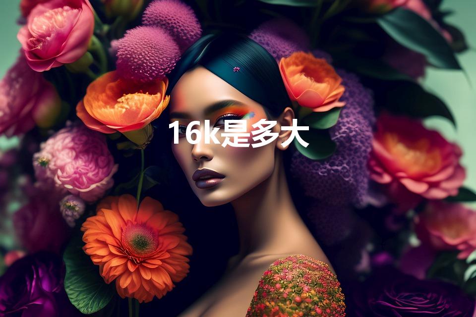 16k是多大（16k纸是多大的纸）