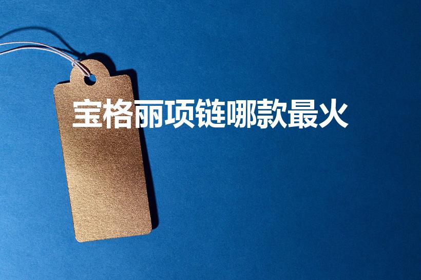 宝格丽项链哪款最火（宝格丽男士项链哪款最火）