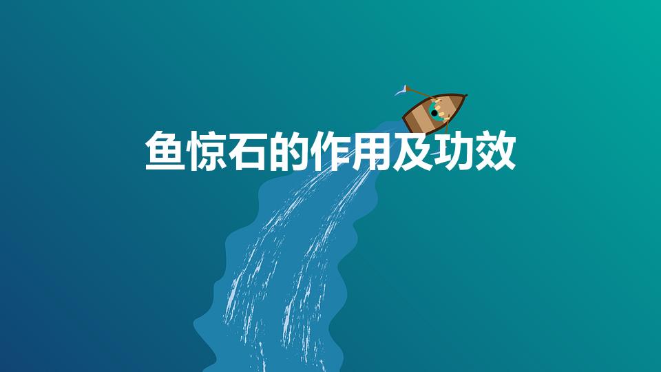 鱼惊石的作用及功效