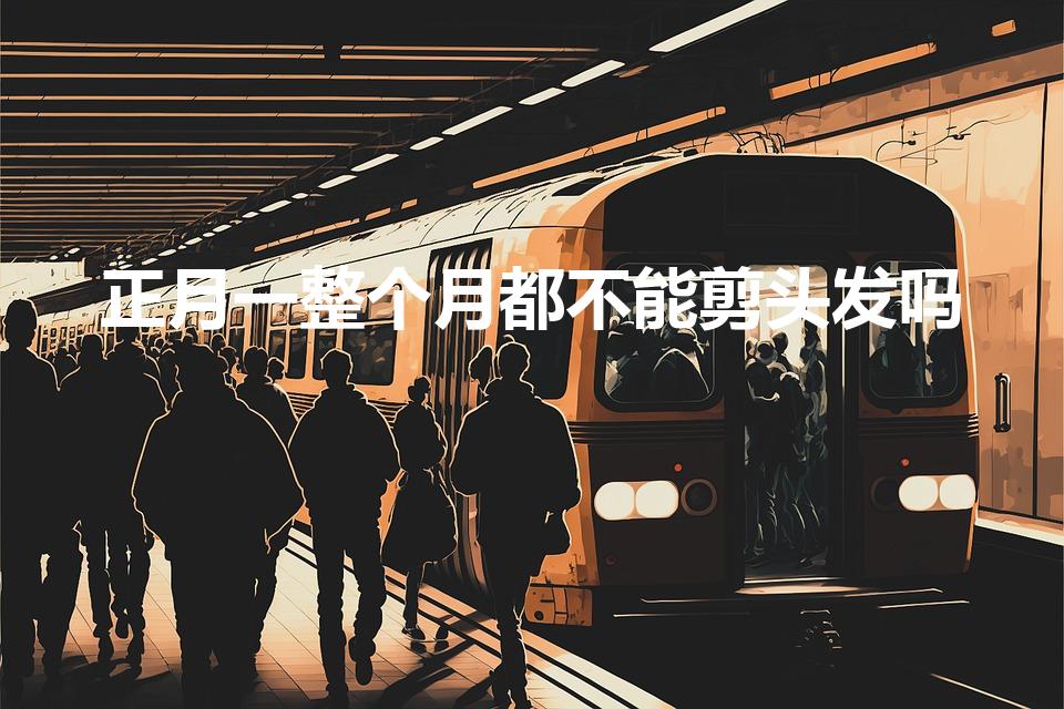 正月一整个月都不能剪头发吗（正月真的不能剪头发吗）