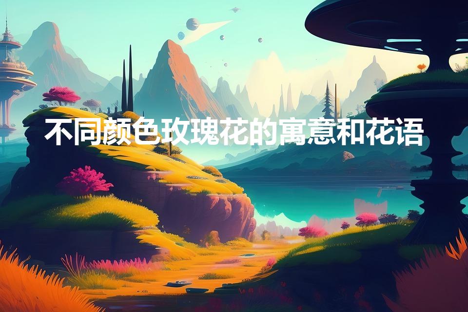 不同颜色玫瑰花的寓意和花语（各种颜色玫瑰花的含义大全）