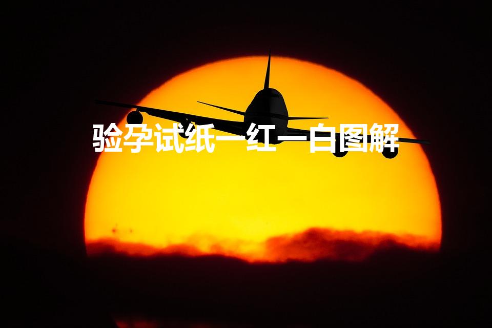 验孕试纸一红一白图解（测孕纸怎么看图解,怎么看早孕试纸）