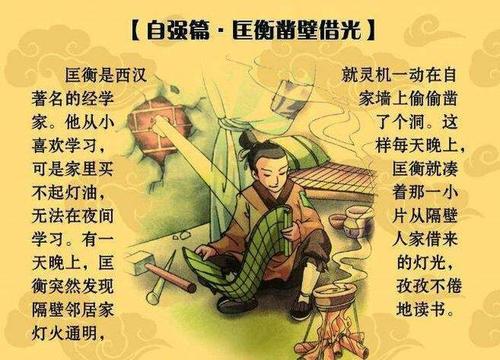 匡衡身上有哪些值得我们学习的地方（在匡衡身上学到了什么）