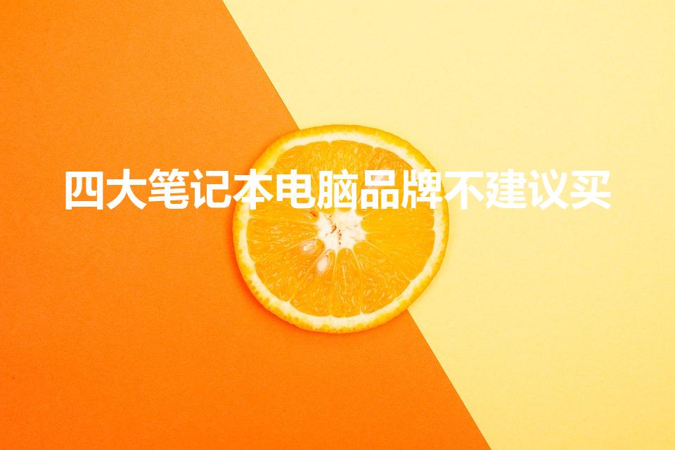 四大笔记本电脑品牌不建议买（四大垃圾游戏本是哪四位）