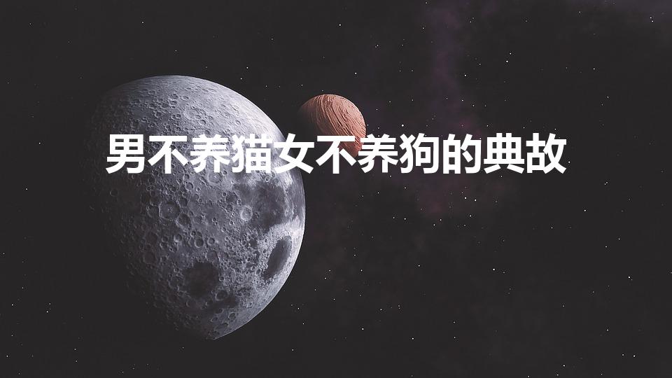 男不养猫女不养狗的典故