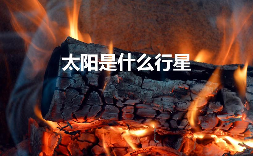 太阳是什么行星（太阳是什么星）