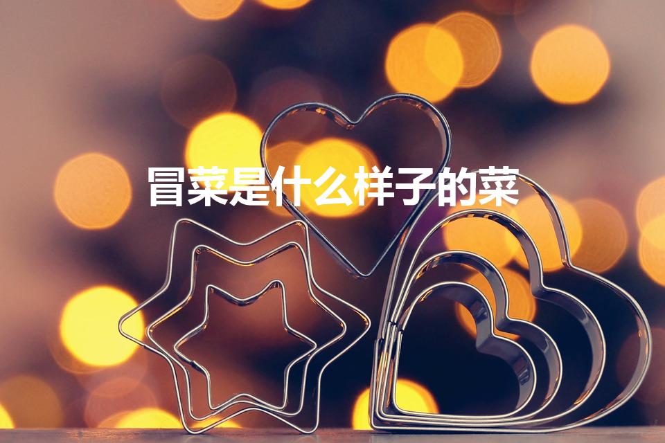 冒菜是什么样子的菜（冒菜是什么菜）