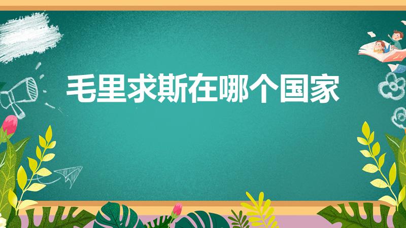 毛里求斯在哪个国家（毛里求斯是哪个国家的）