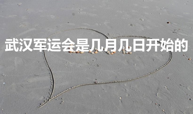 武汉军运会是几月几日开始的（武汉军运会是哪一年举行的）