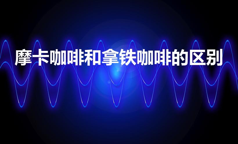 摩卡咖啡和拿铁咖啡的区别（拿铁和摩卡的区别）