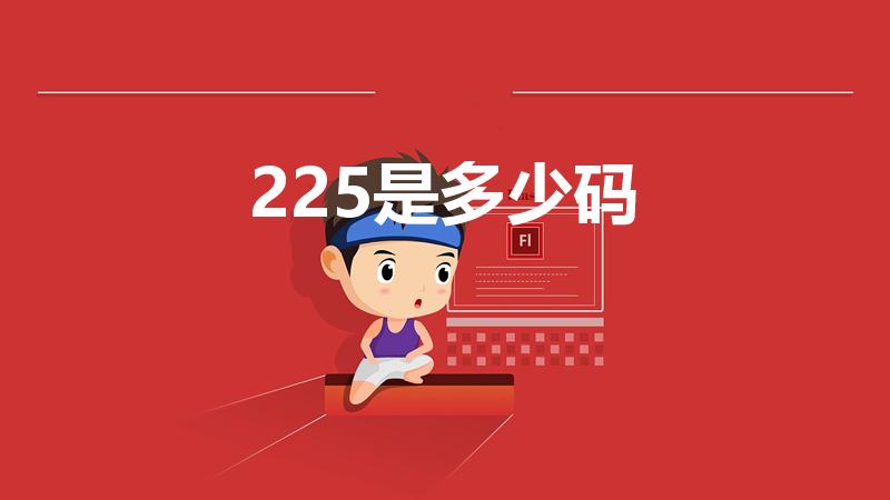 225是多少码（225是多大码）