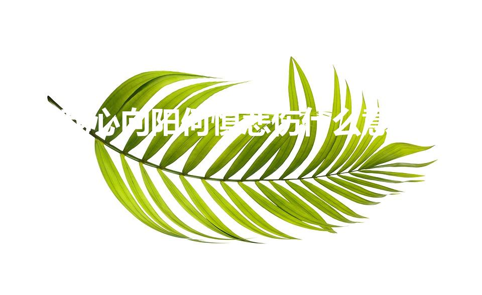 我心向阳何惧悲伤什么意思（女生说我心向阳何惧悲什么意思）