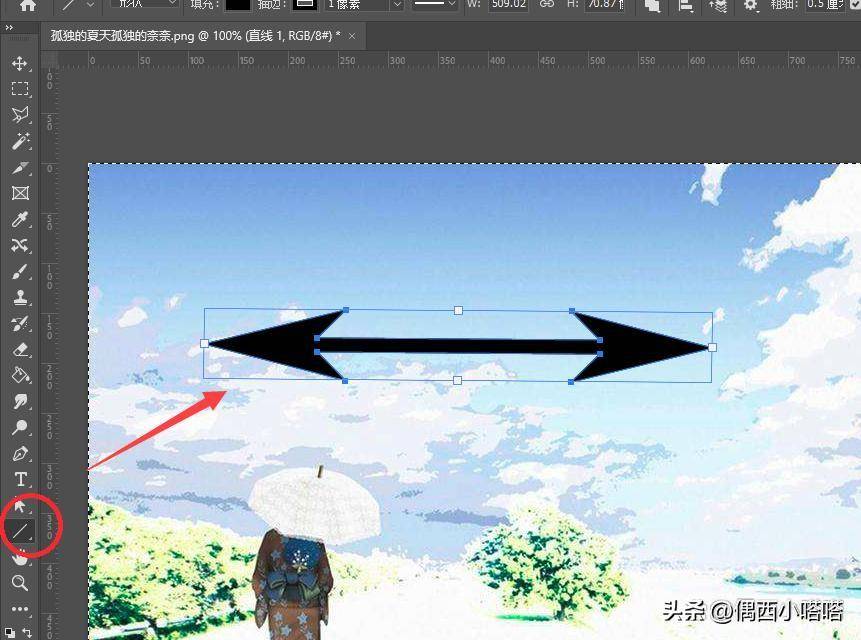 ps直线工具在哪？ps教程入门零基础