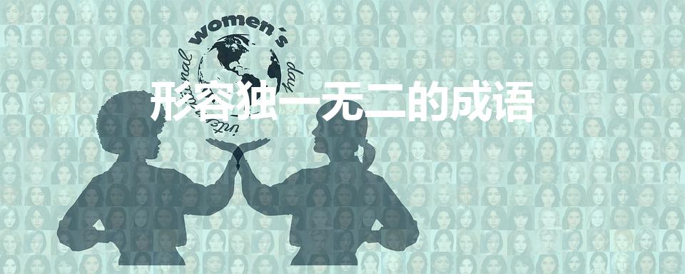 形容独一无二的成语（形容独一无二的四字成语有哪些）