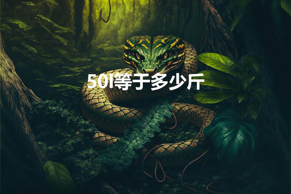 50l等于多少斤（50升水是多少斤）
