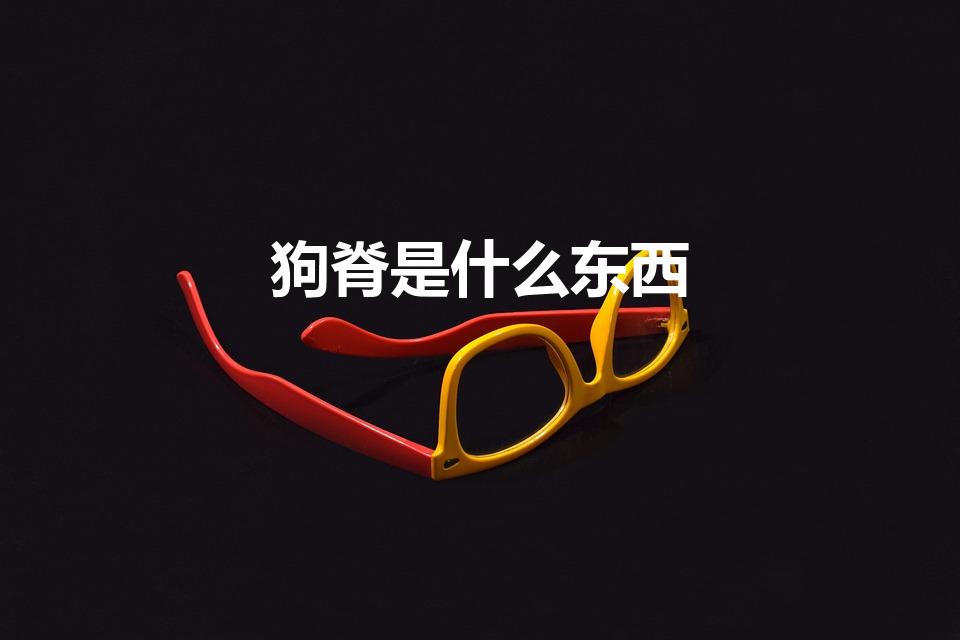 狗脊是什么东西（狗脊的网络解释狗脊的网络解释是什么）
