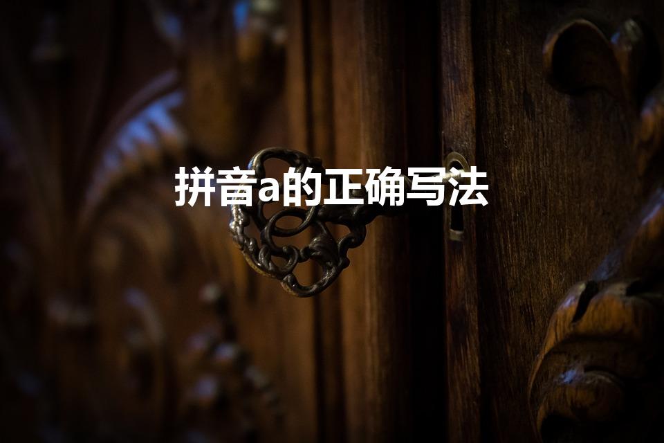 拼音a的正确写法（a的写法是什么）