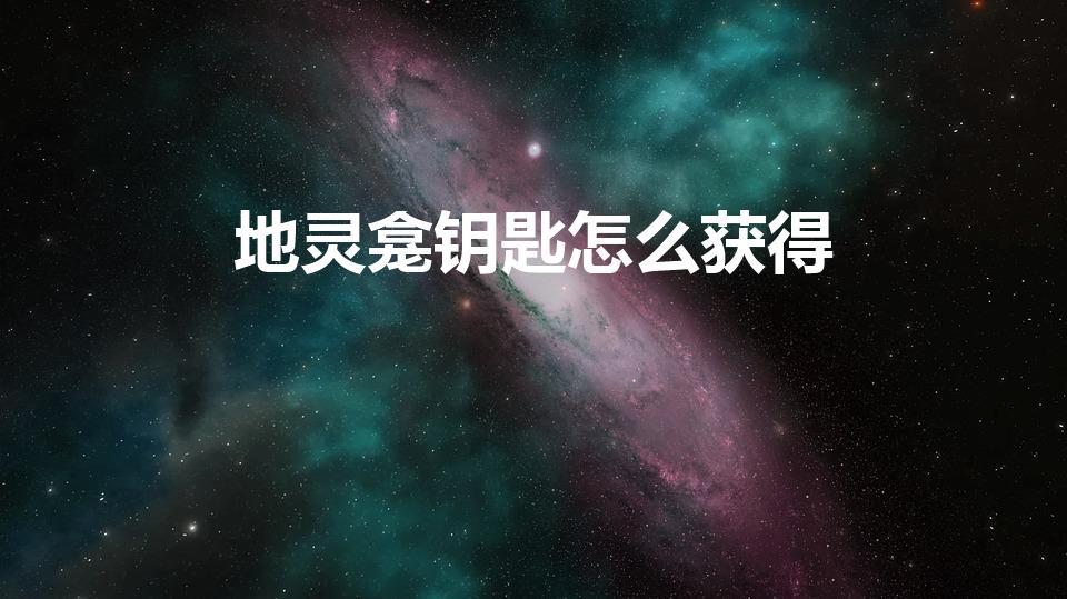 地灵龛钥匙怎么获得（蒙德地灵龛钥匙在哪里）