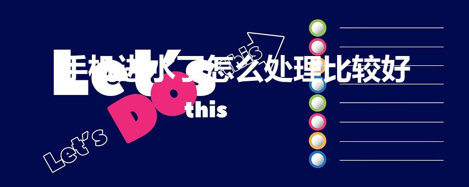 手机进水了怎么处理比较好（手机进水应该怎么处理好）