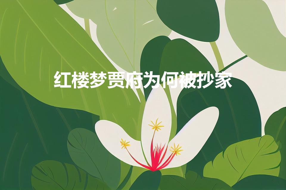 红楼梦贾府为何被抄家（红楼梦贾家为什么最后被抄家）
