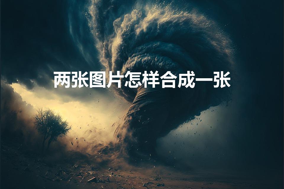 两张图片怎样合成一张（怎么把两张照片合成一张照片）