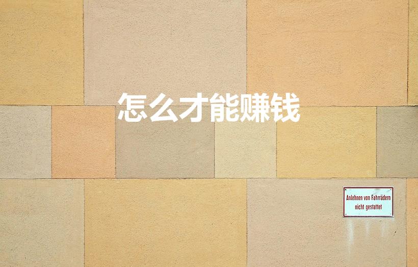 怎么才能赚钱（怎么做生意才能赚钱）