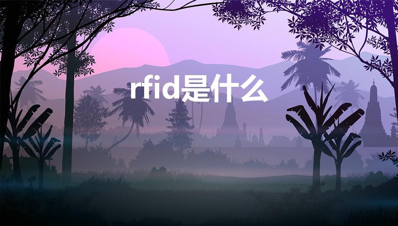 rfid是什么（RFID是什么）
