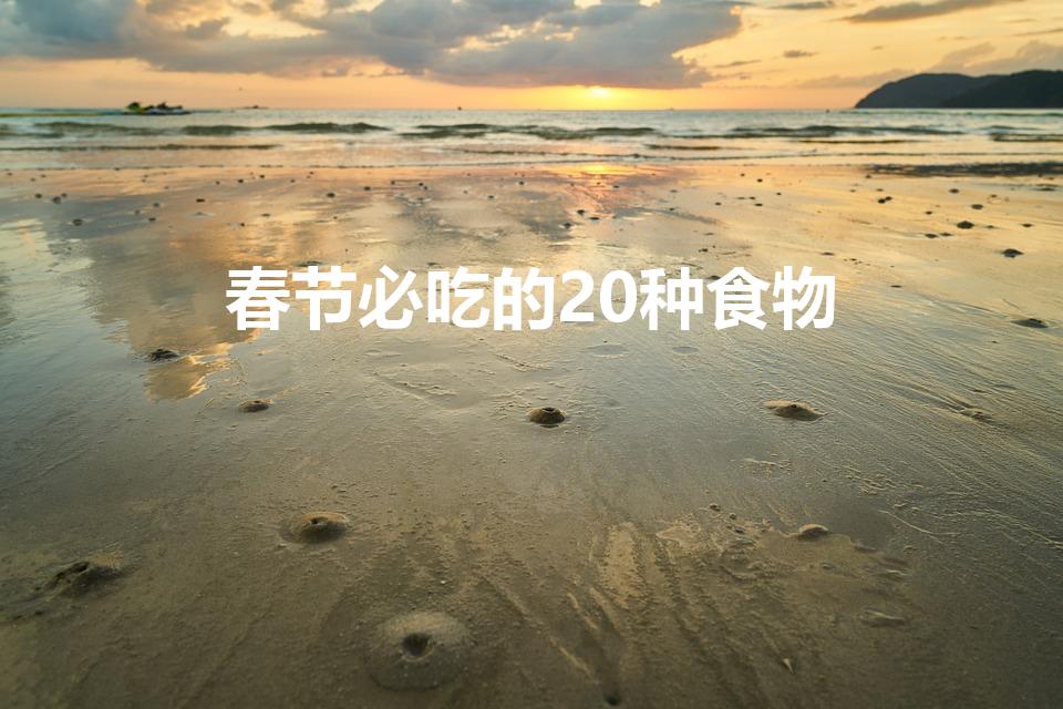 春节必吃的20种食物（春节必吃的食物有什么）