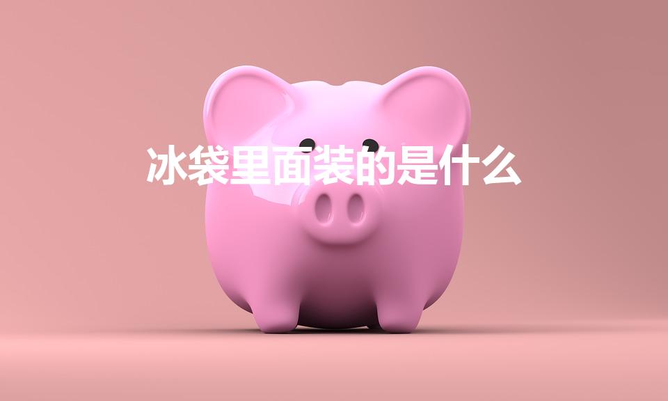 冰袋里面装的是什么（冰袋里面装着什么东西）