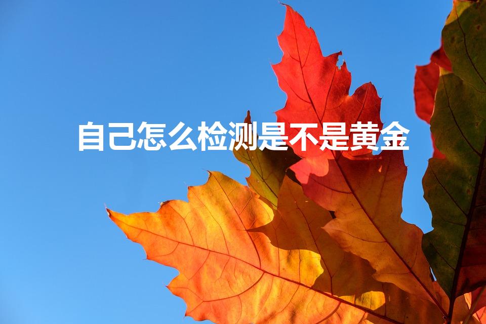 自己怎么检测是不是黄金（如何自己鉴别黄金真假）