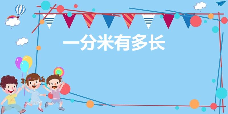 一分米有多长（一分米是多长）