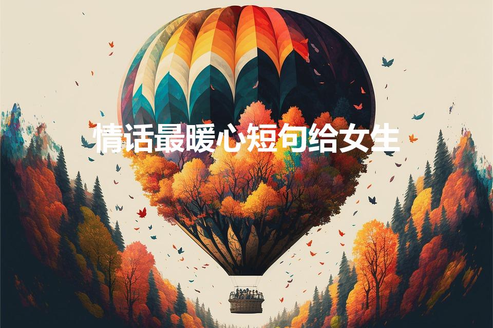 情话最暖心短句给女生（情话最暖心短句给女生简短）