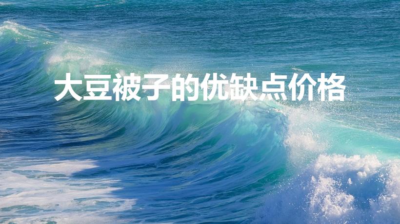 大豆被子的优缺点价格（大豆纤维被的优缺点）