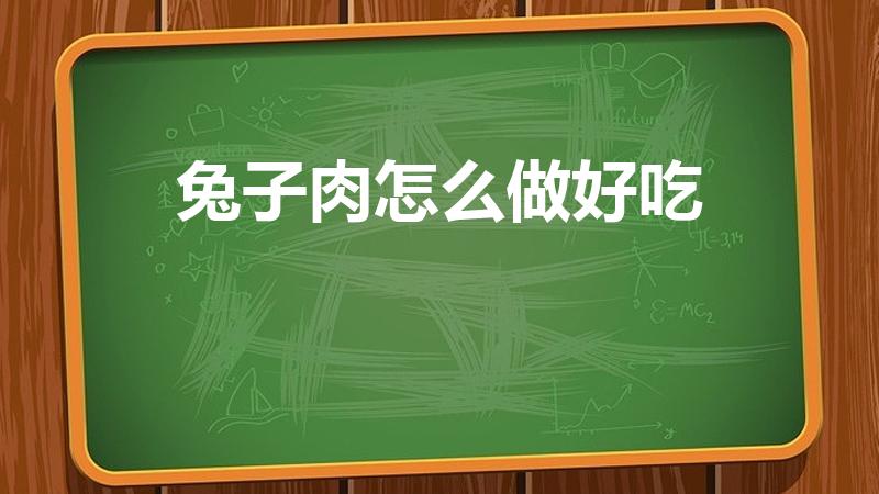 兔子肉怎么做好吃（兔子怎样做最好吃又简单没腥味）